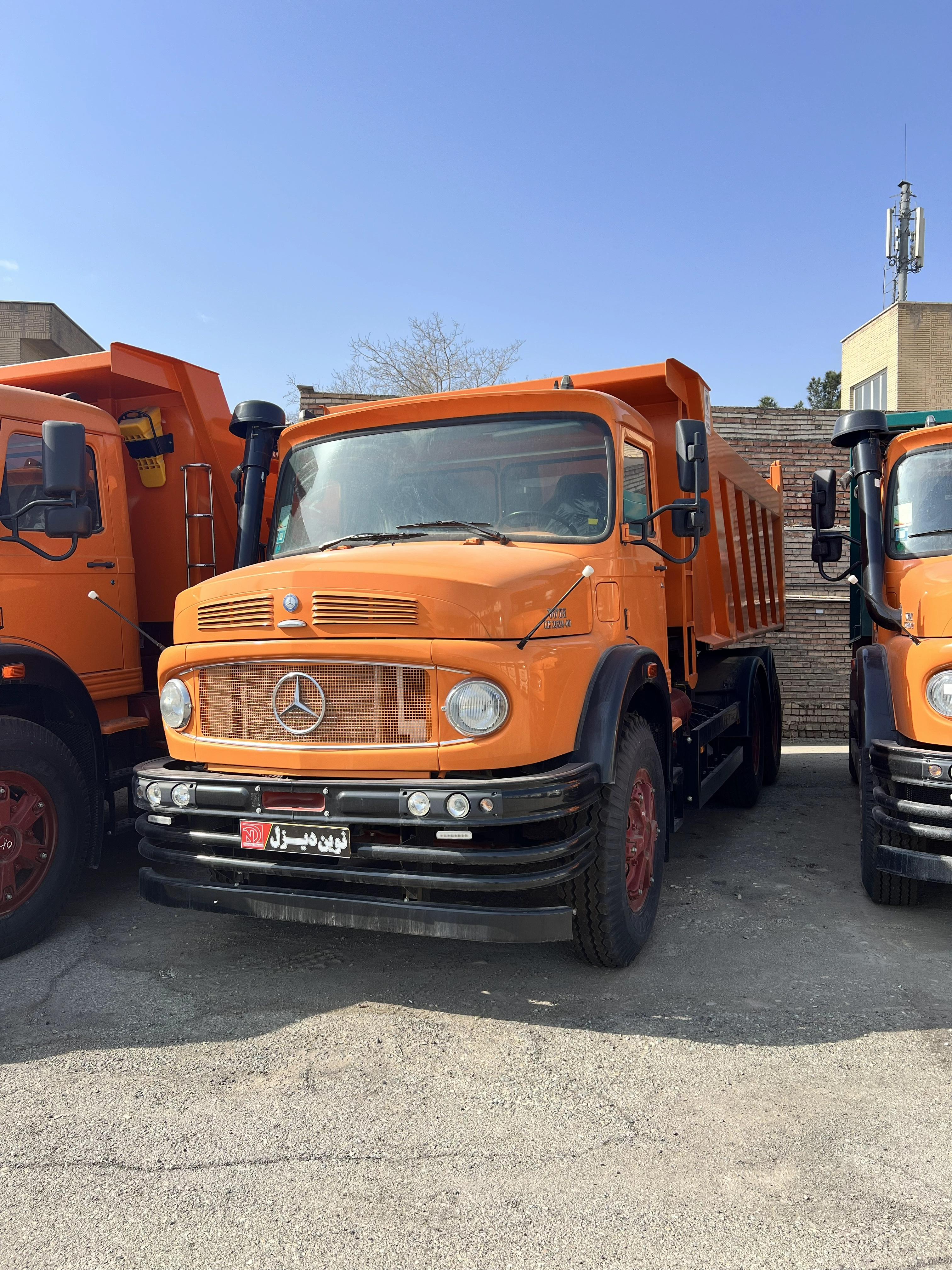 بنز تک و جفت کمپرس و باری ایران خودرو دیزل